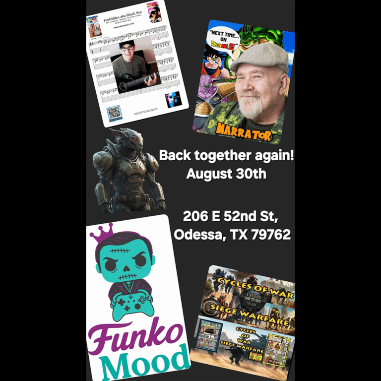 Dale Kelly and Mark Akin DBZ - FunkoMood 8-30-2025 SocMed